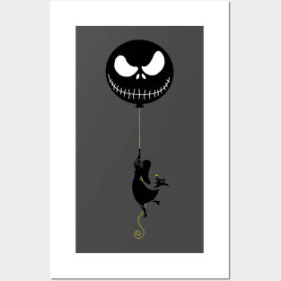 Nightmare balloon Posters and Art